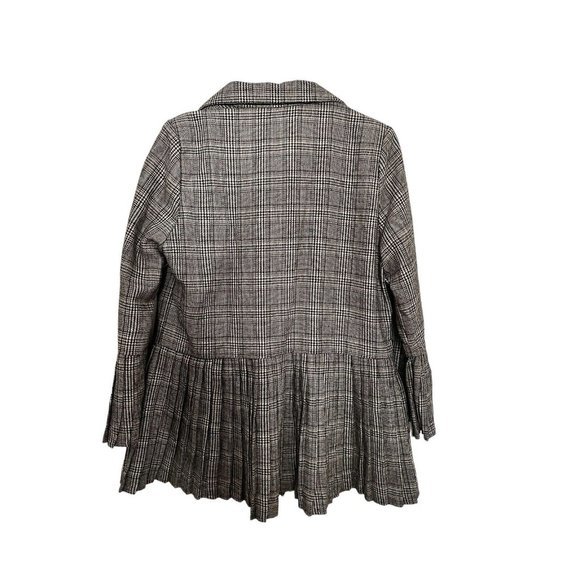 Women's Double Breasted Pleated Plaid Blazer M RoxyMC‎ - Picture 5 of 6